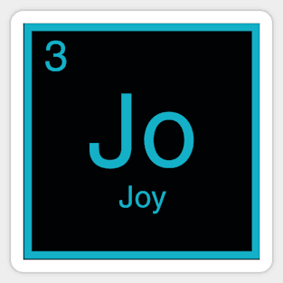 Periodic Table Joy Element Sticker